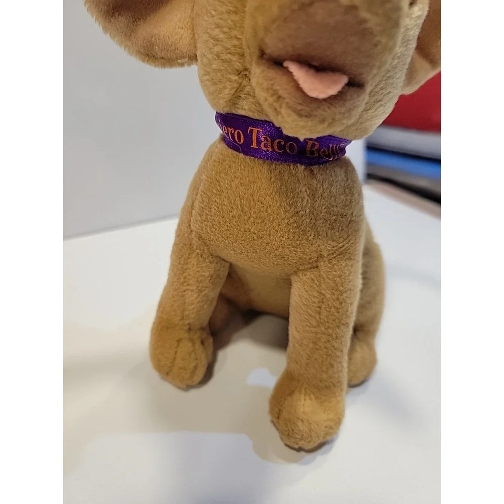 Talking Taco Bell Chihuahua Plush Yo Quiero Dog Happy New Year 2000 Puppy 6.5